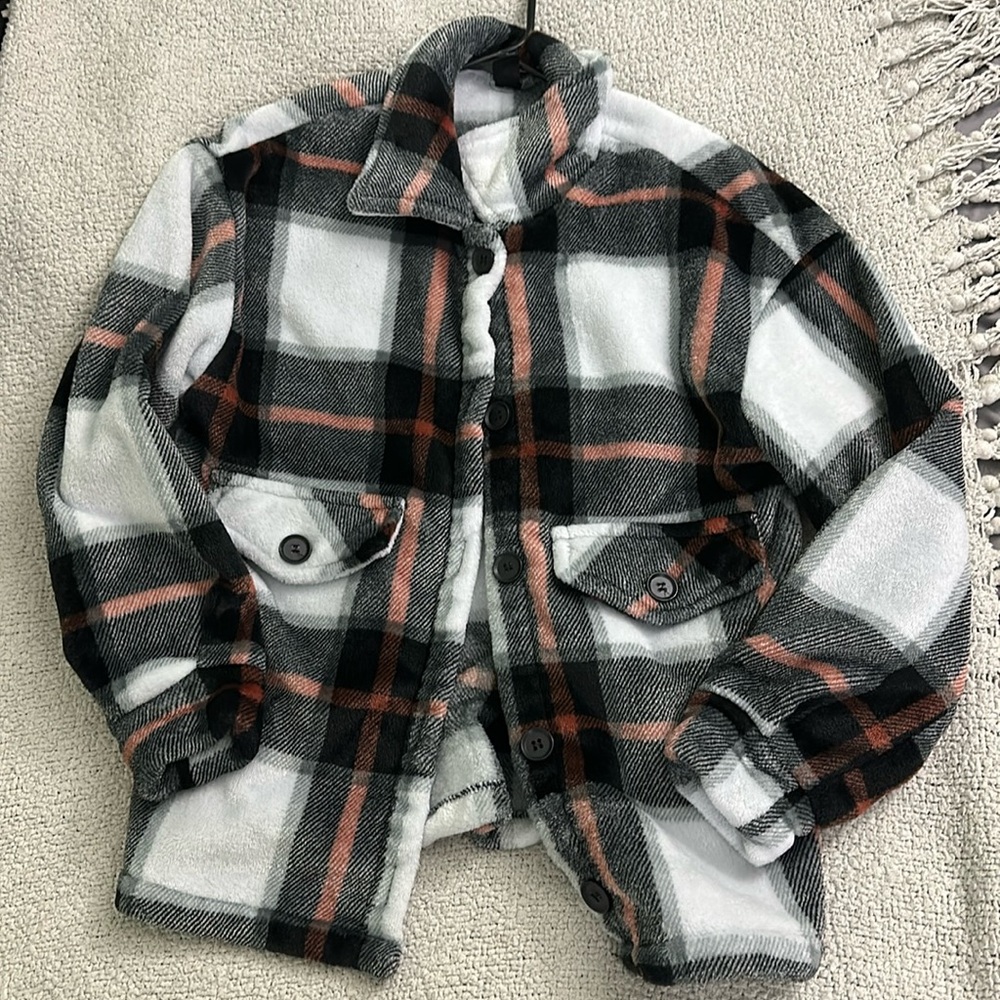 SHEIN XS Plaid jacket